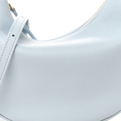Celine Supple Grained Calfskin Teen Lulu Shoulder Bag Glacier 7 of 9