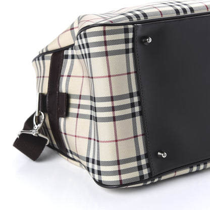 Burberry BURBERRYS House Check Travel Bag Chocolate 6 of 8