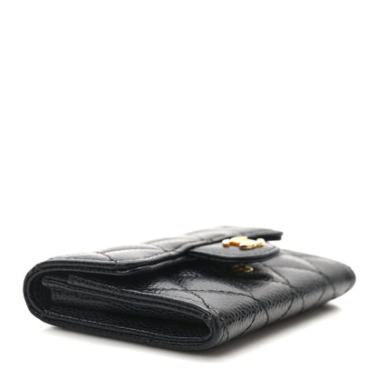 Chanel Caviar Quilted Flap Card Holder Black 3 of 9