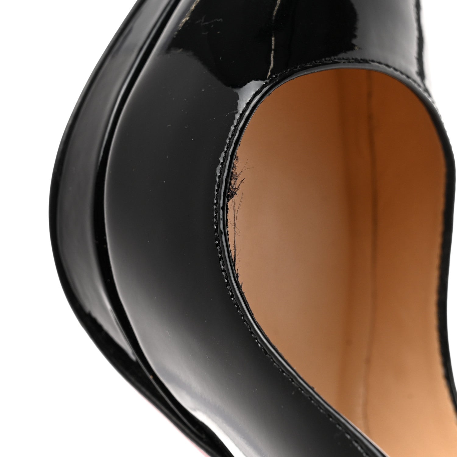 Christian Louboutin Patent Pigalle Plato 120 Pumps 37.5 Black 8 of 8