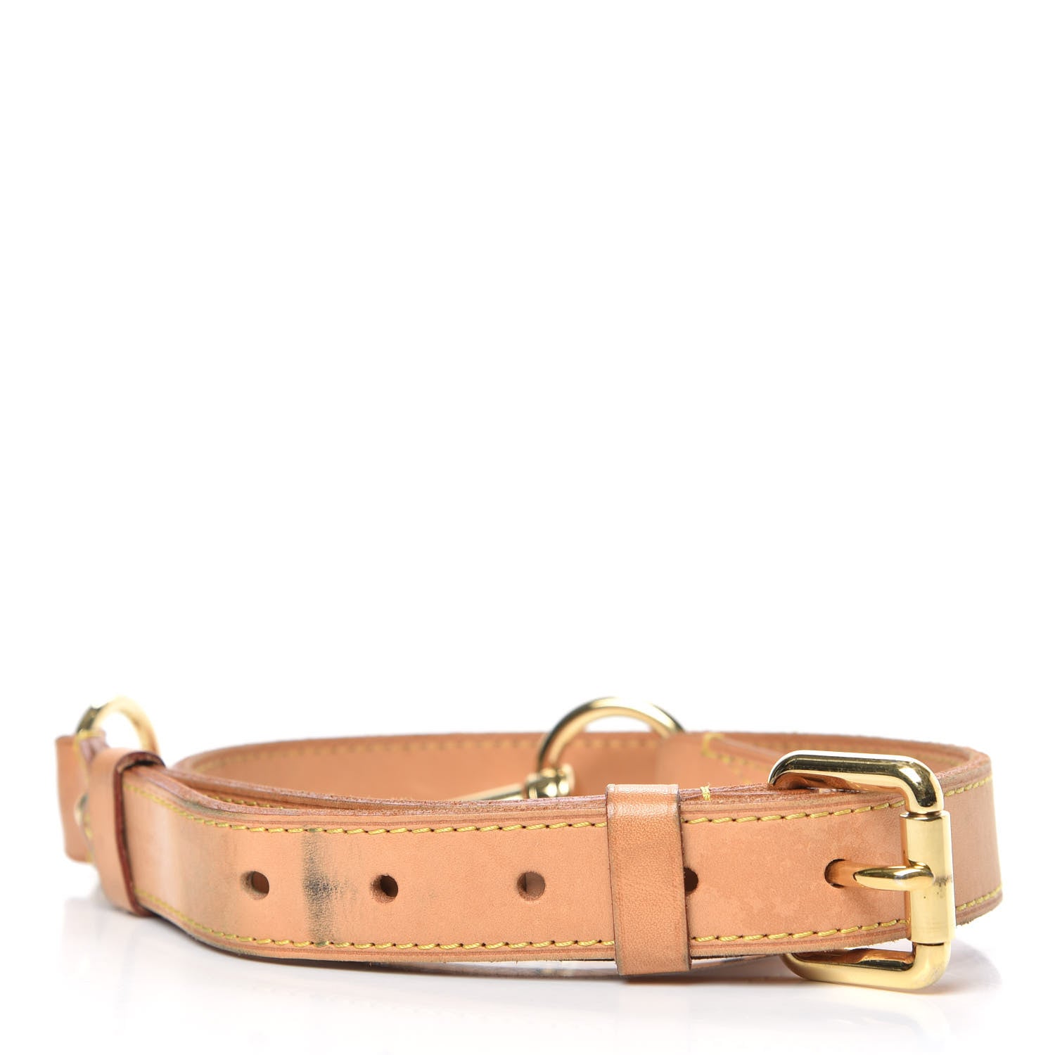 Louis Vuitton Vachetta 25mm Adjustable Shoulder Strap VVN 2 of 5