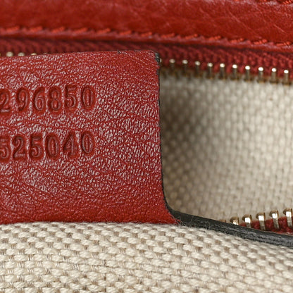 Gucci Monogram Web Medium Dressage Tote Red 7 of 11