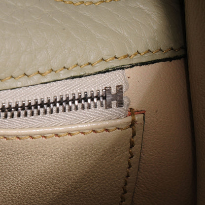 Hermes Taurillon Clemence Kelly Retourne 40 Vert Pale Green 19 of 21