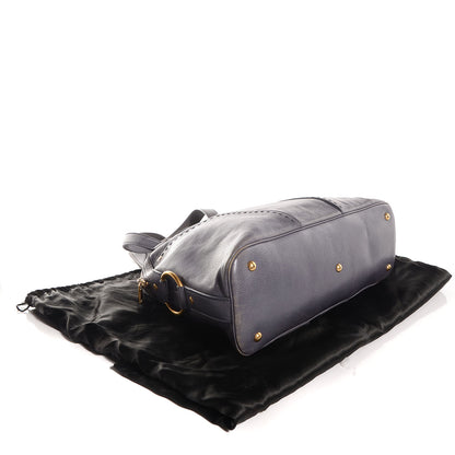Saint Laurent Leather Large Muse Gray 5 of 11