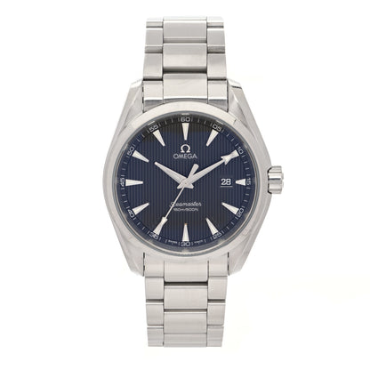 Omega Stainless Steel 39mm Seamaster Aqua Terra Quartz Watch Blue 2517.80 1 of 4