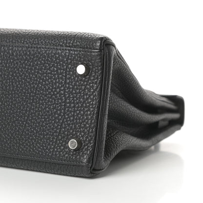 Hermes Togo Kelly Retourne 28 Black 11 of 11