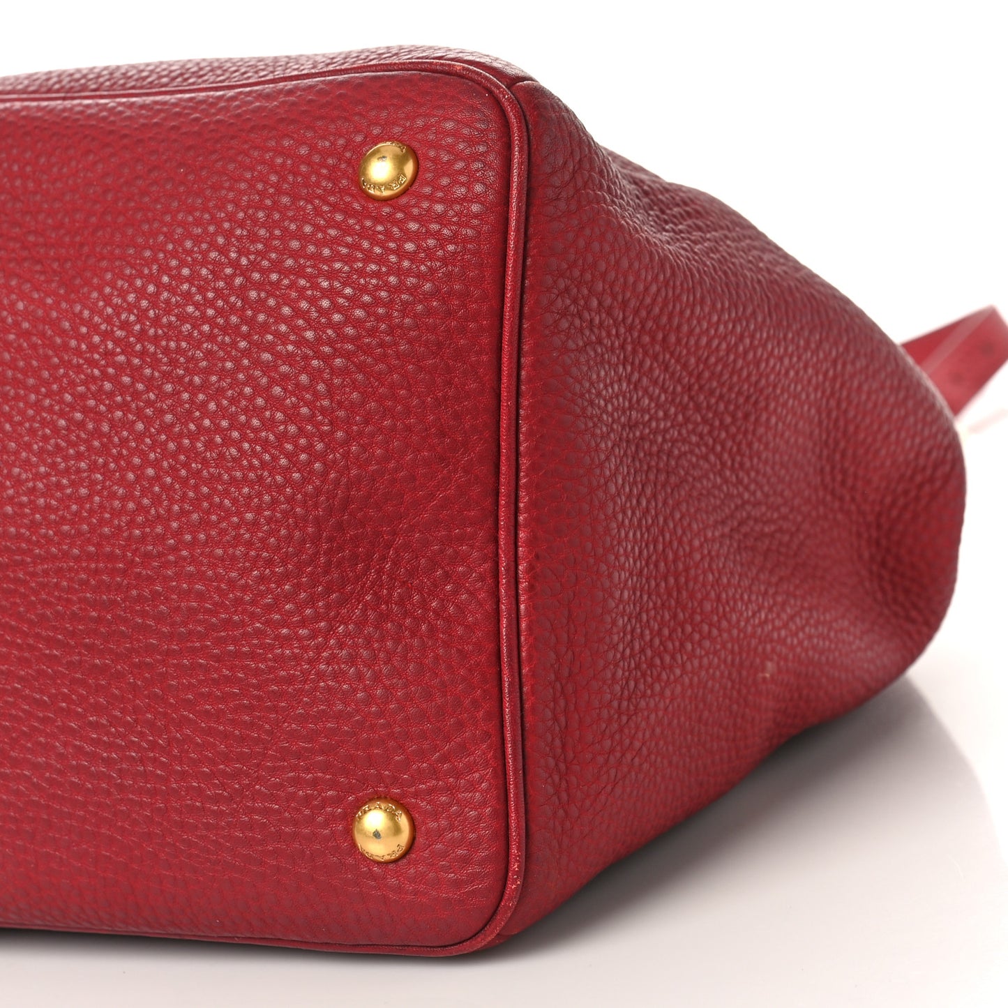 Vitello Daino Tote Rosso