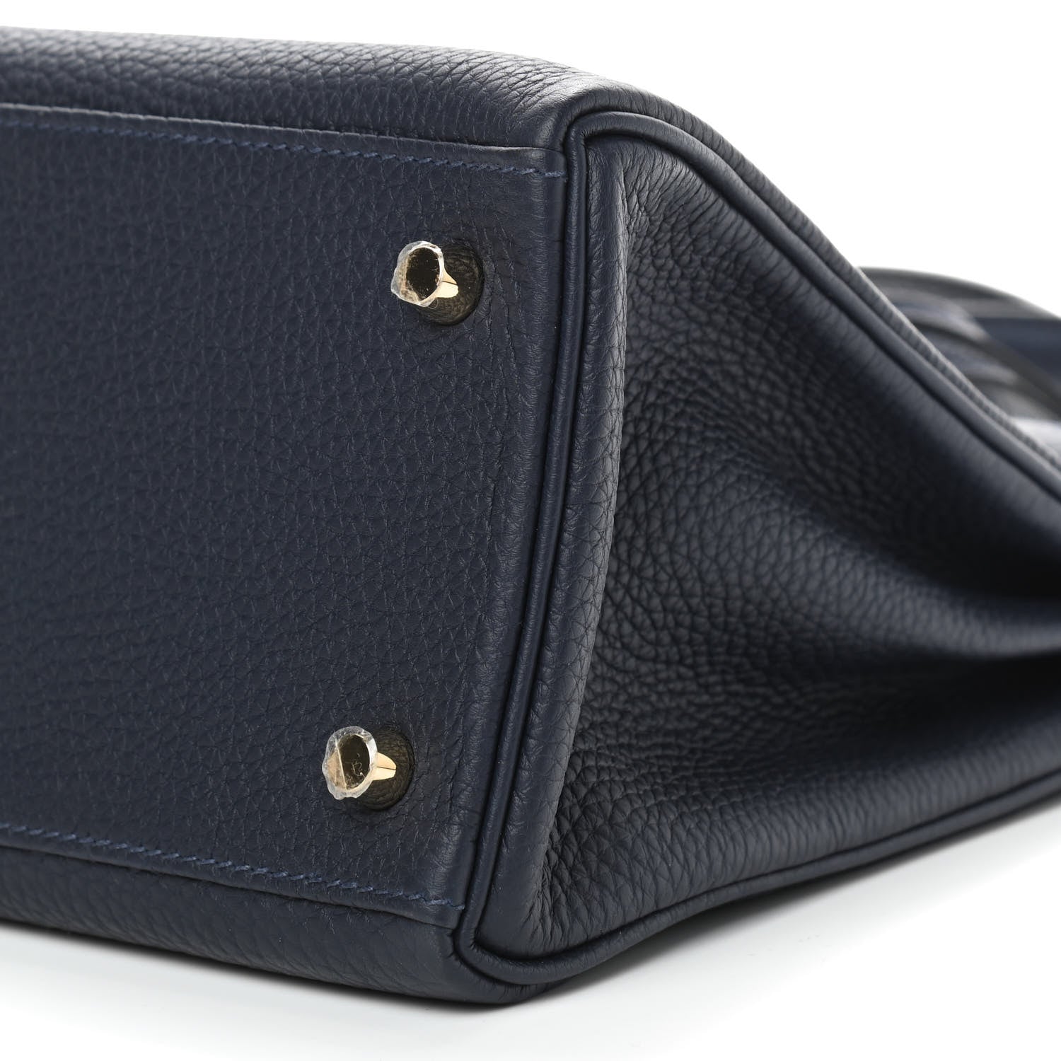 Hermes Togo Kelly Retourne 28 Bleu Nuit 9 of 9