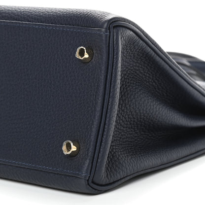 Hermes Togo Kelly Retourne 28 Bleu Nuit 9 of 9