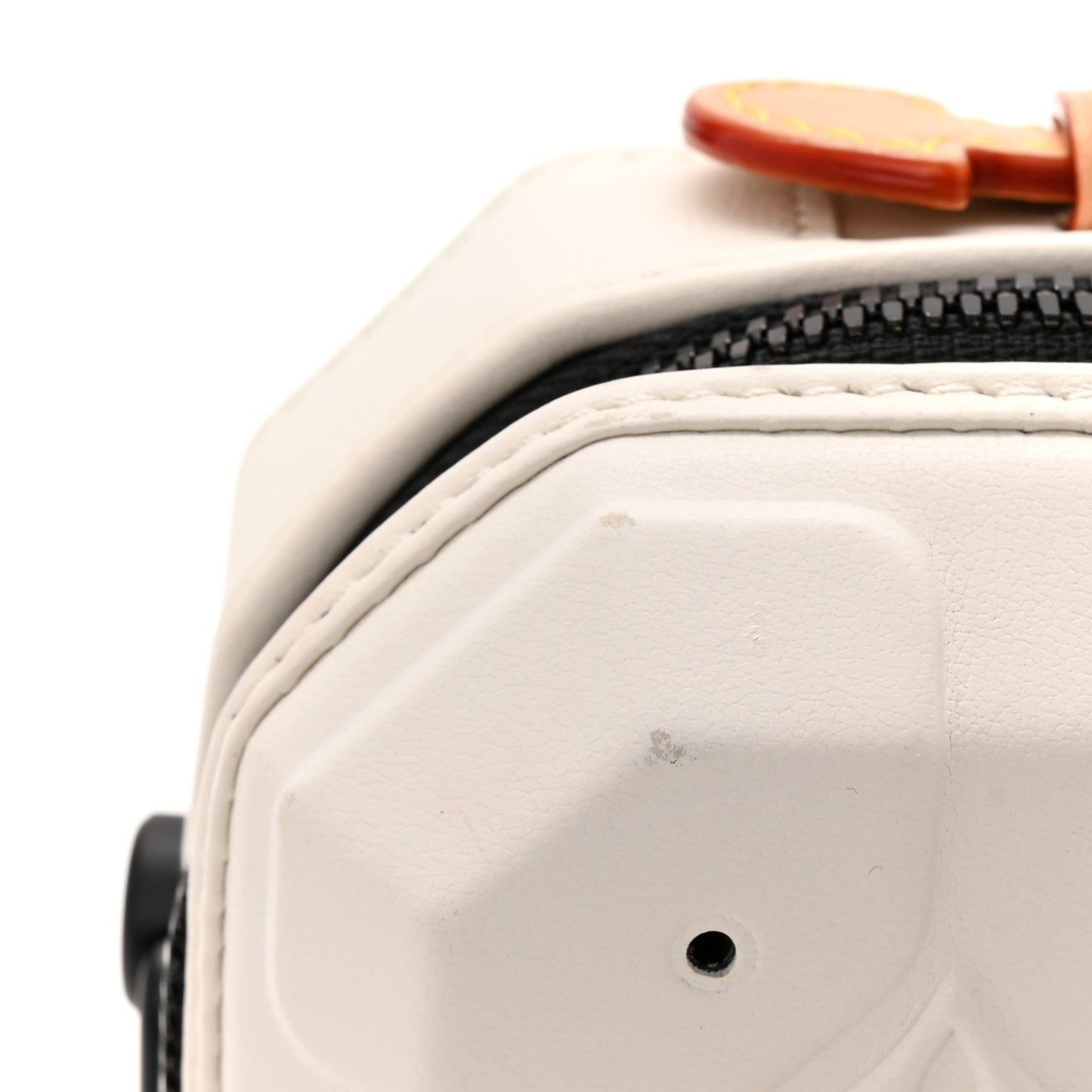 Debossed Monogram Future Trunk White