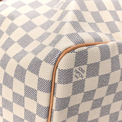 Louis Vuitton Damier Azur Keepall 50 8 of 10