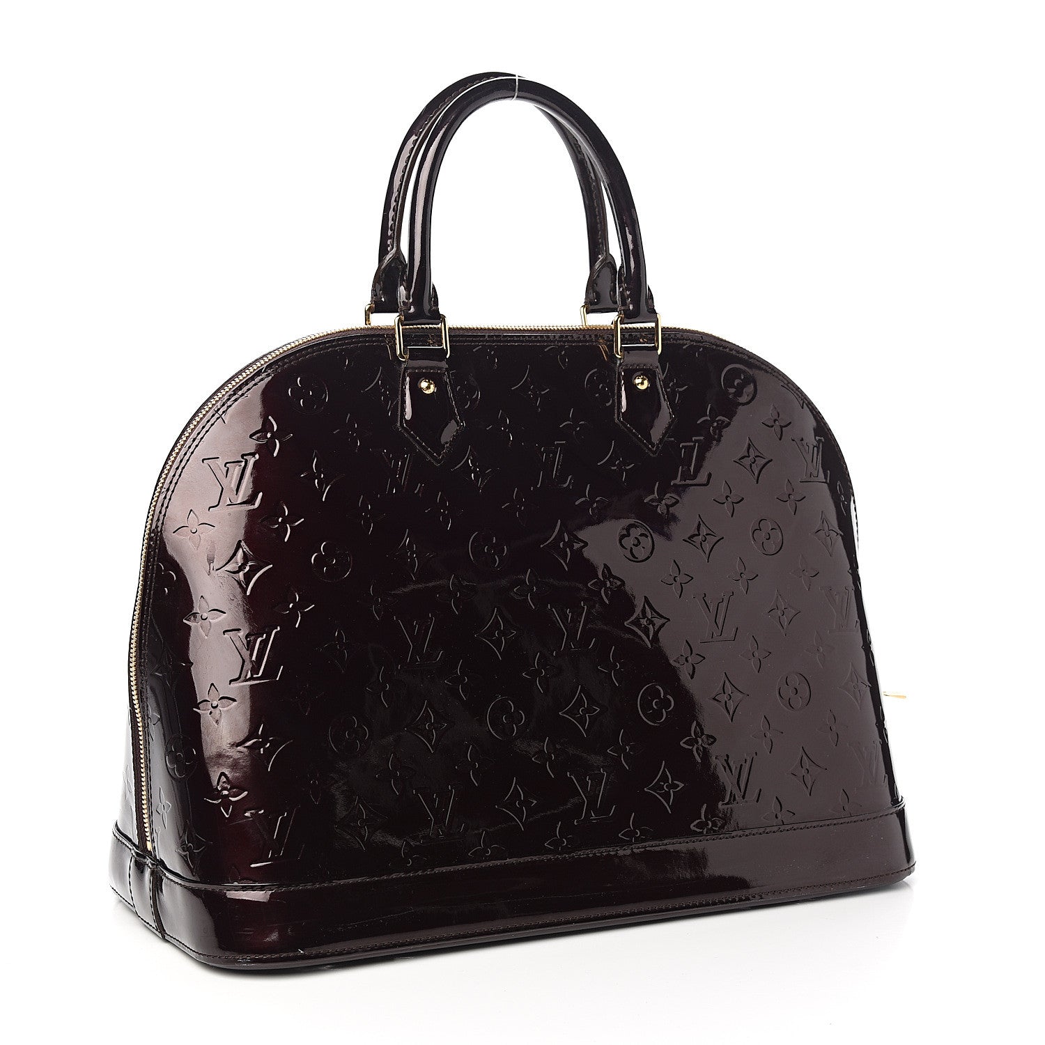 Louis Vuitton Vernis Alma MM Amarante 2 of 10