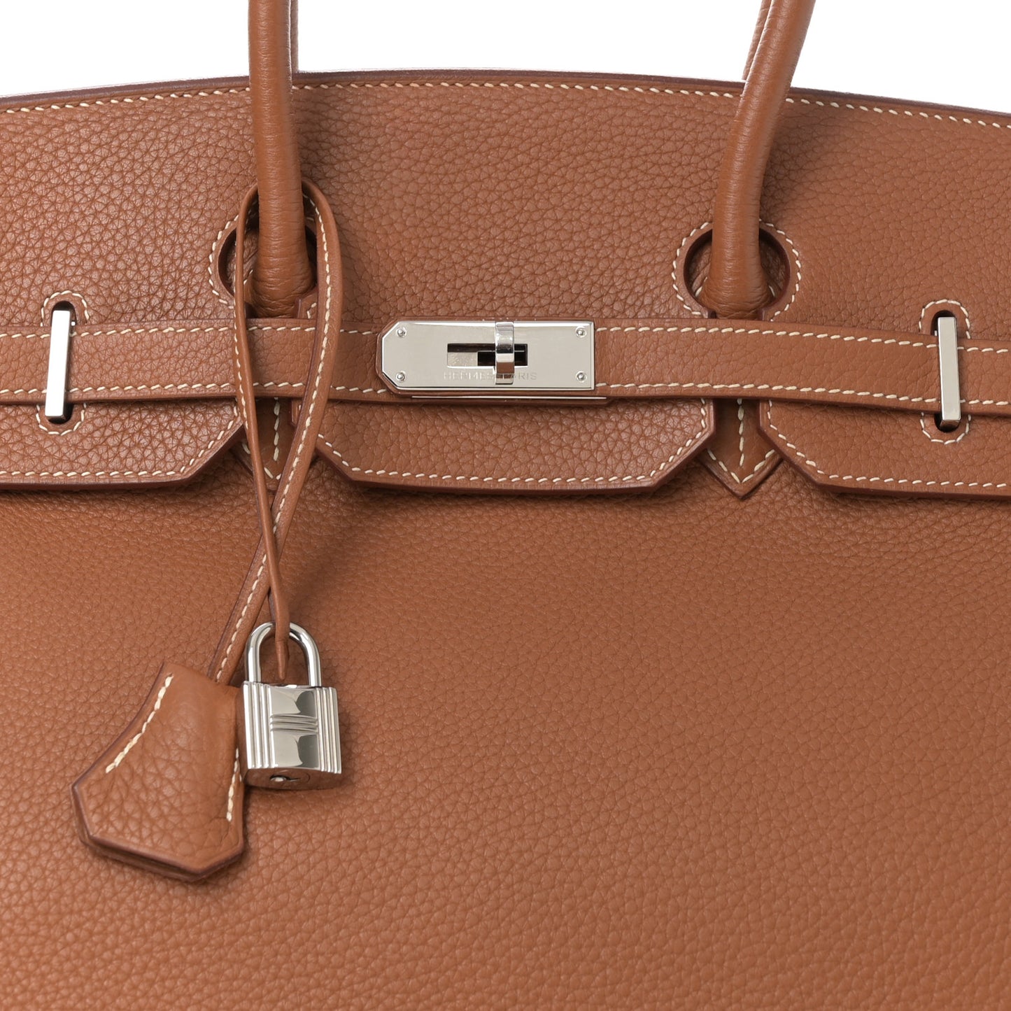 Taurillon Clemence Birkin 35 Gold
