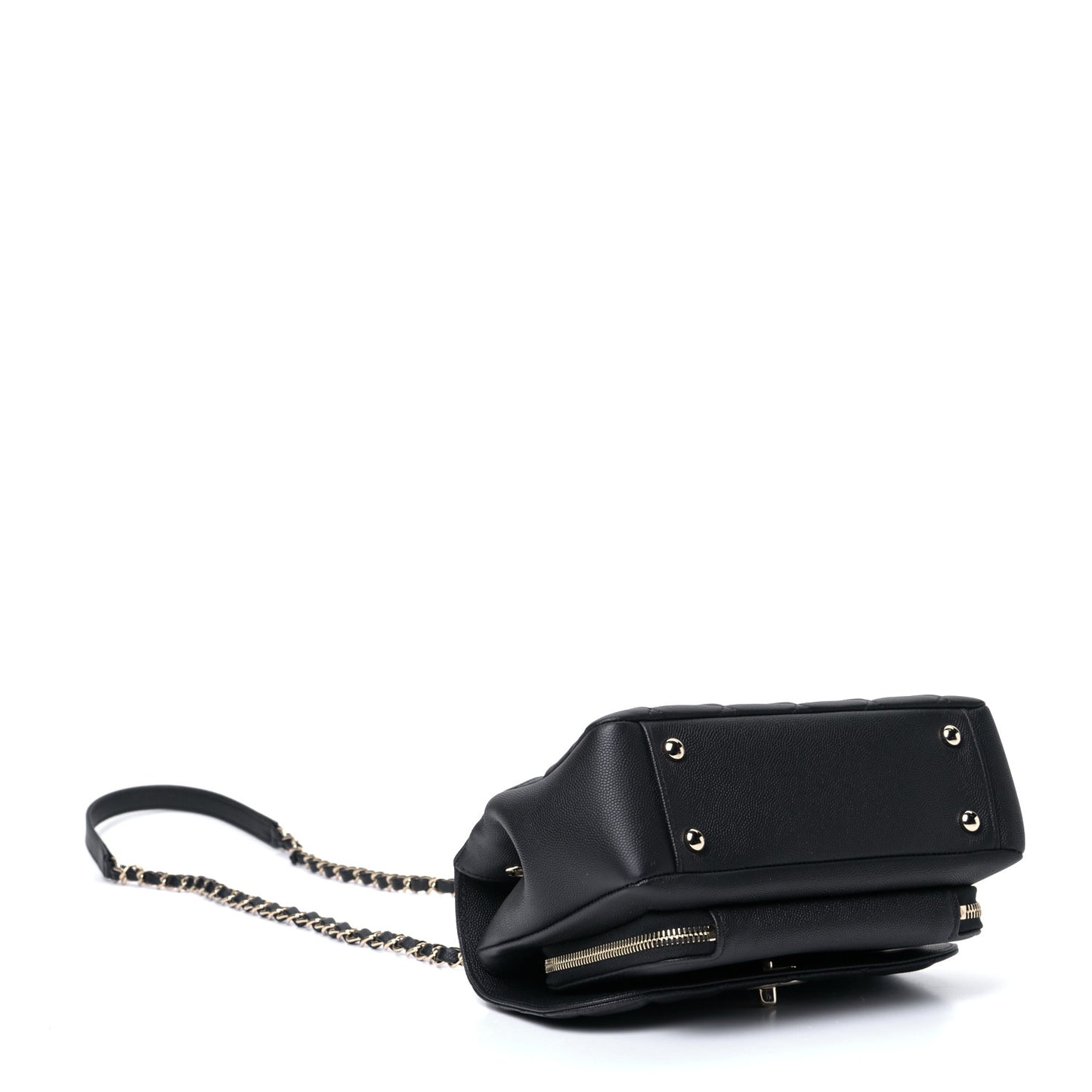 Caviar Quilted Medium Business Affinity Flap Black