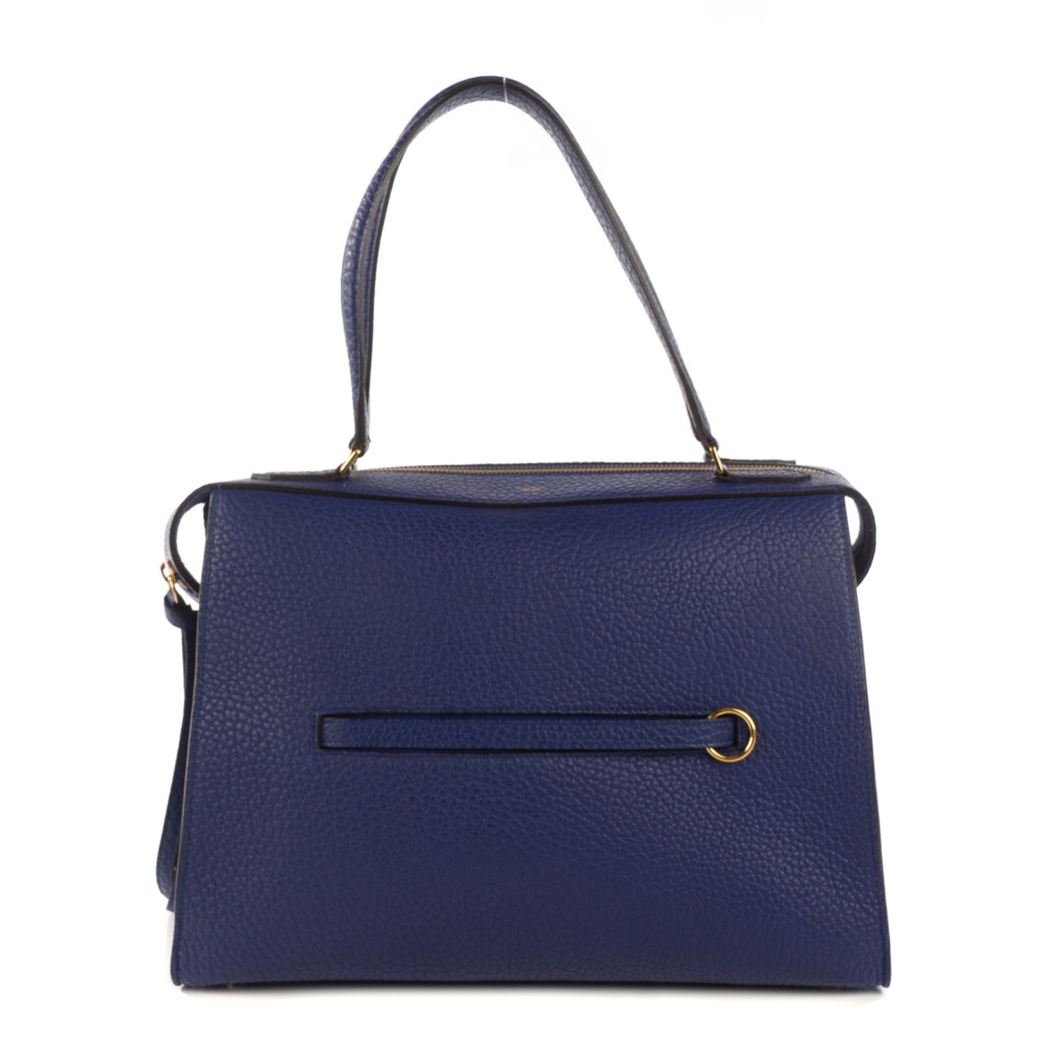 Celine Bullhide Calfskin Medium Ring Bag Indigo 1 of 7