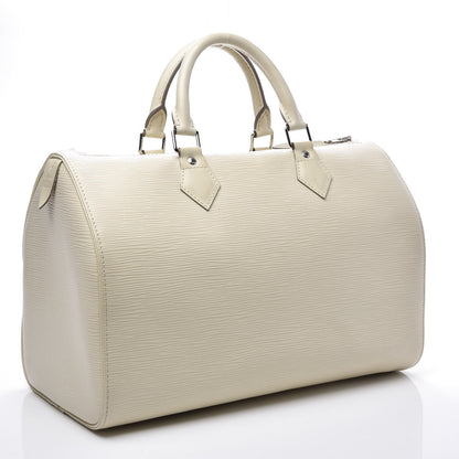 Louis Vuitton Epi Speedy 30 Ivory 2 of 12