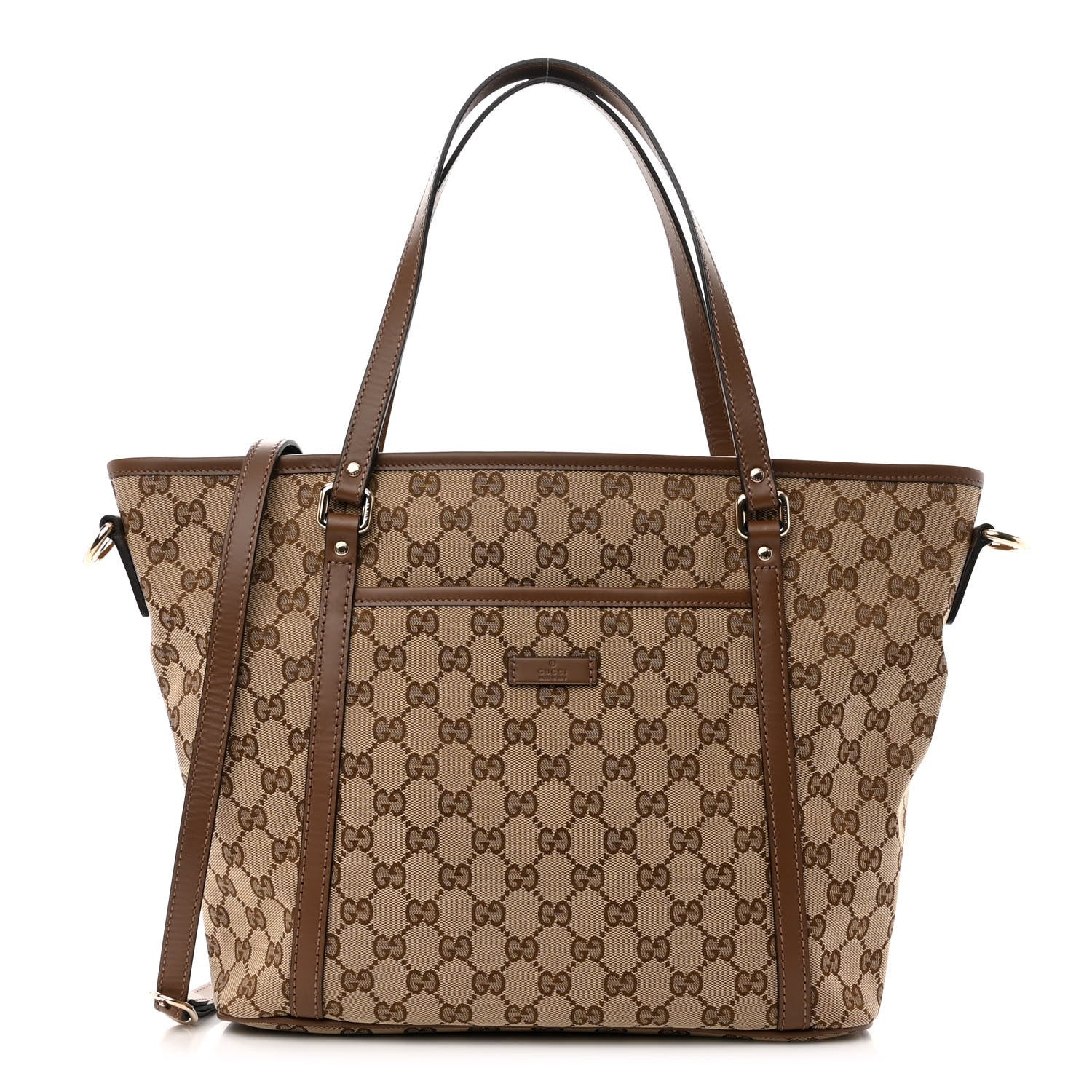 Gucci GG Supreme Monogram Medium Joy Tote Brown 1 of 9