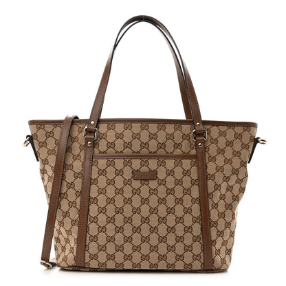 Gucci GG Supreme Monogram Medium Joy Tote Brown 1 of 9