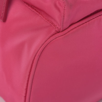 Prada Tessuto Nylon Vela Saffiano Mini Single Snap Buckle Backpack Fuxia 11 of 14