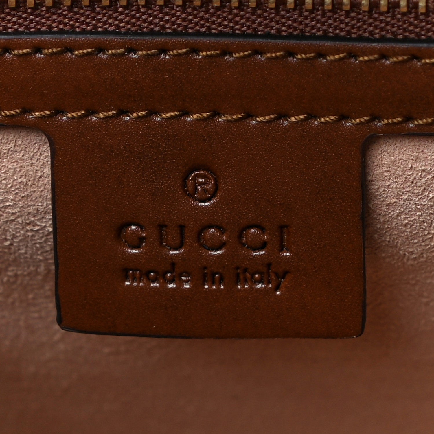 Gucci Soft GG Supreme Monogram Small Crossbody Tote Beige Cuir 6 of 10