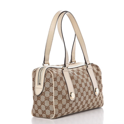 Gucci Monogram Small Charmy Boston White 3 of 11