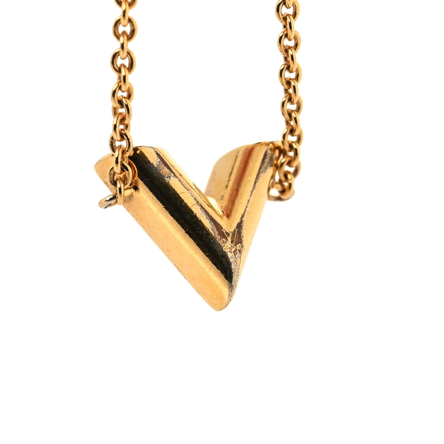 Louis Vuitton Essential V Supple Bracelet Gold 6 of 7