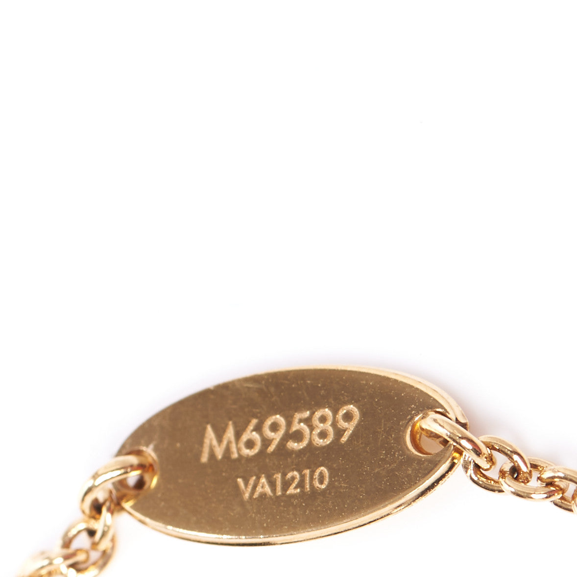 Louis Vuitton Metal L To V Bracelet Gold Silver 5 of 6