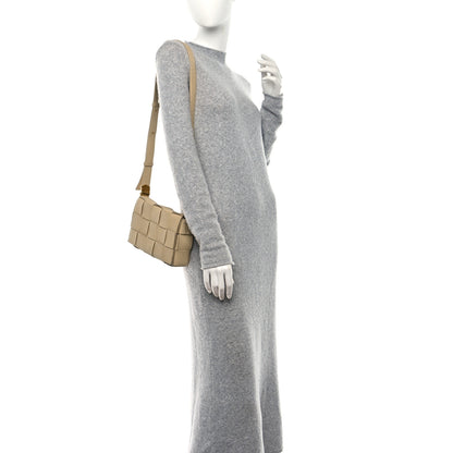 Bottega Veneta Grained Calfskin Maxi Intrecciato Cassette Crossbody Bag Porridge 2 of 8