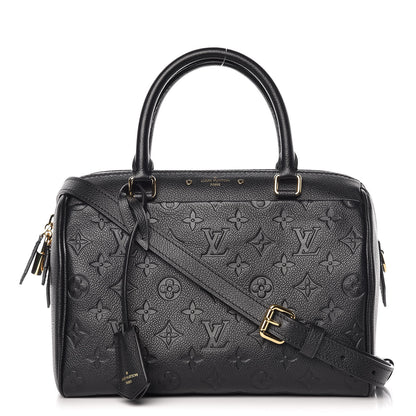 Louis Vuitton Empreinte Speedy Bandouliere 25 NM Black 1 of 11