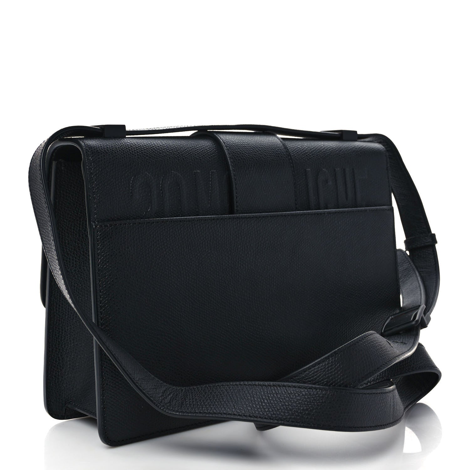Christian Dior Ultra Matte Grained Calfskin 30 Montaigne Flap Bag Black 3 of 8