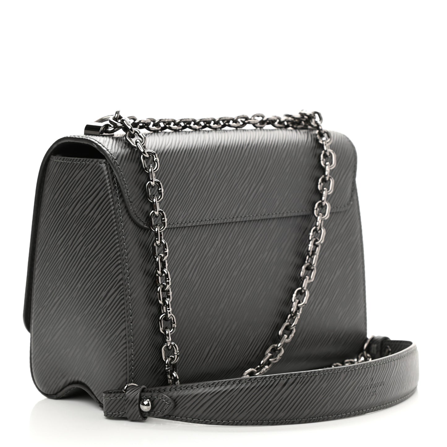 Epi Twist Shoulder Bag MM Etain