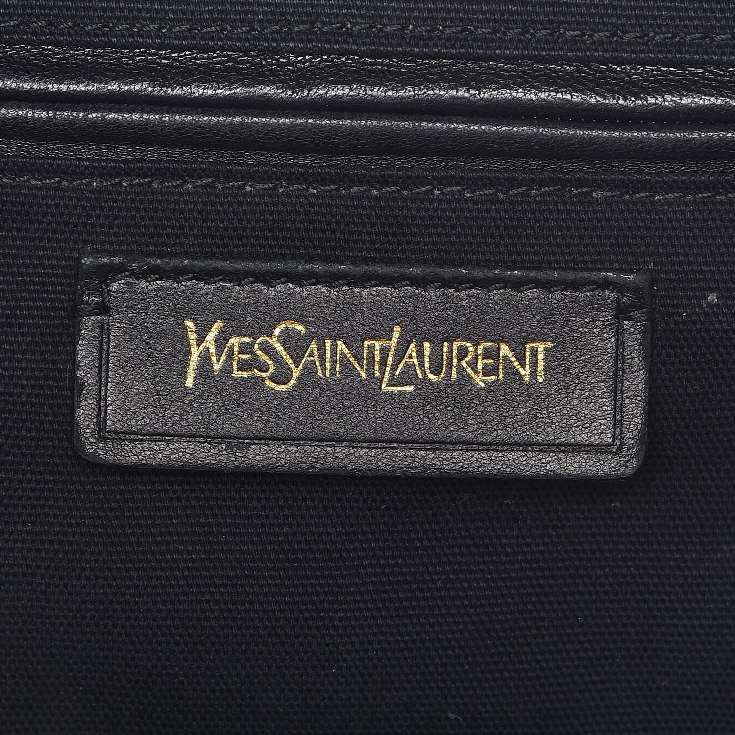 Saint Laurent Pebbled Lambskin Medium Easy Sac Black 6 of 21