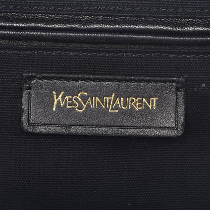 Saint Laurent Pebbled Lambskin Medium Easy Sac Black 6 of 21