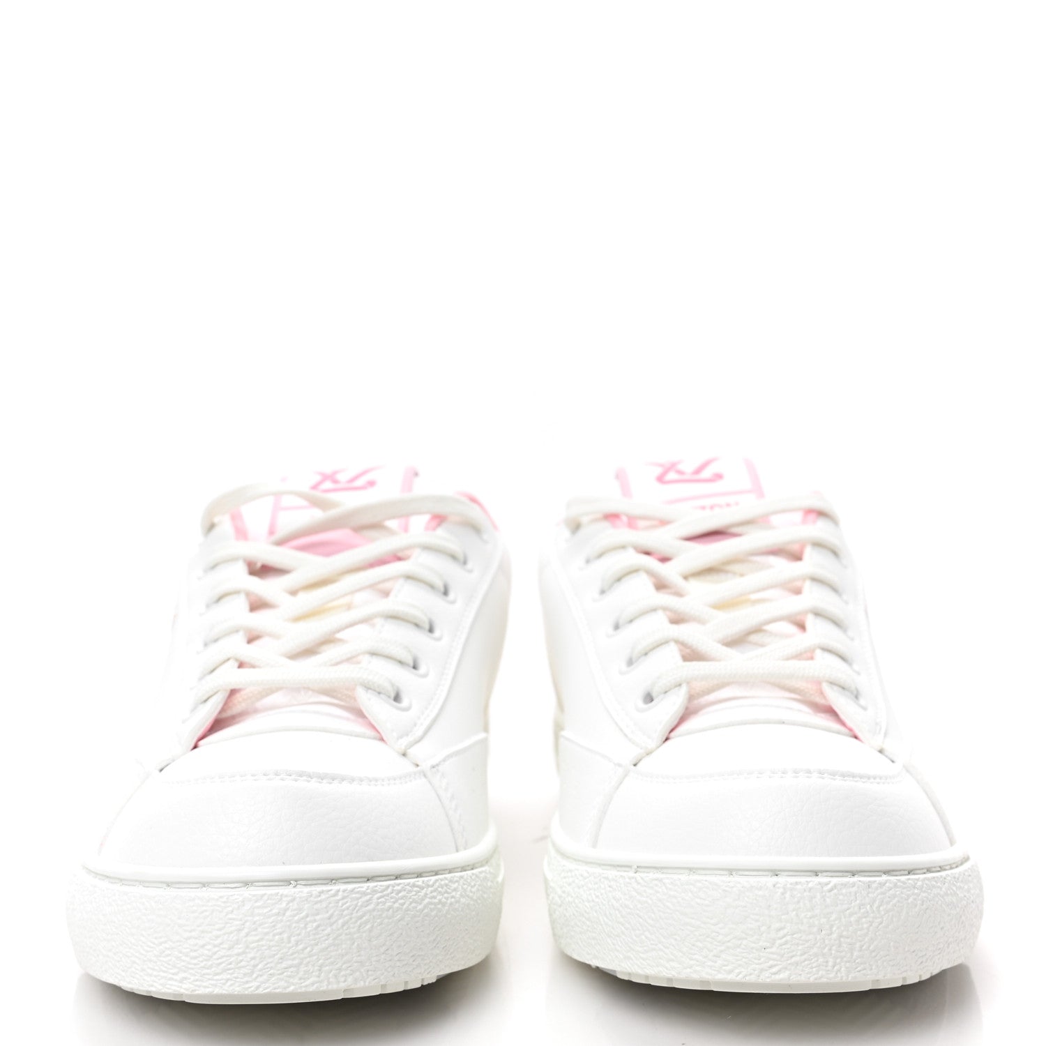 Louis Vuitton Calfskin Charlie Sneaker 40 White Rose Clair 2 of 8