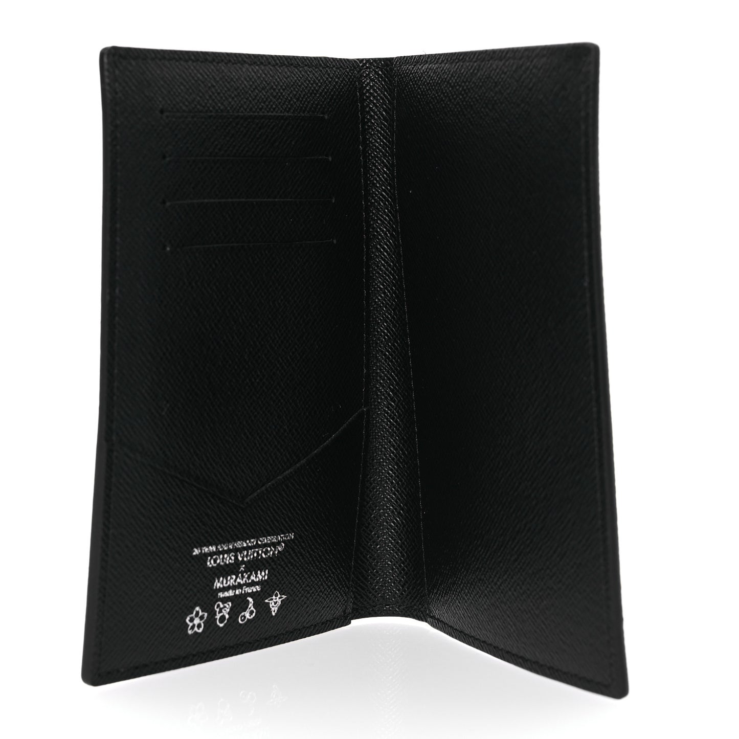 LV X TM Monogram Multicolor Passport Cover Black