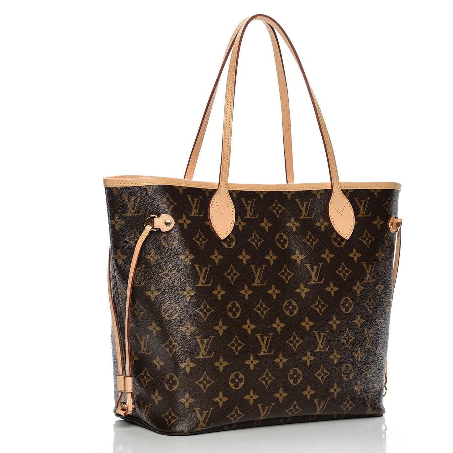 Monogram Neo Neverfull MM Rose Ballerine