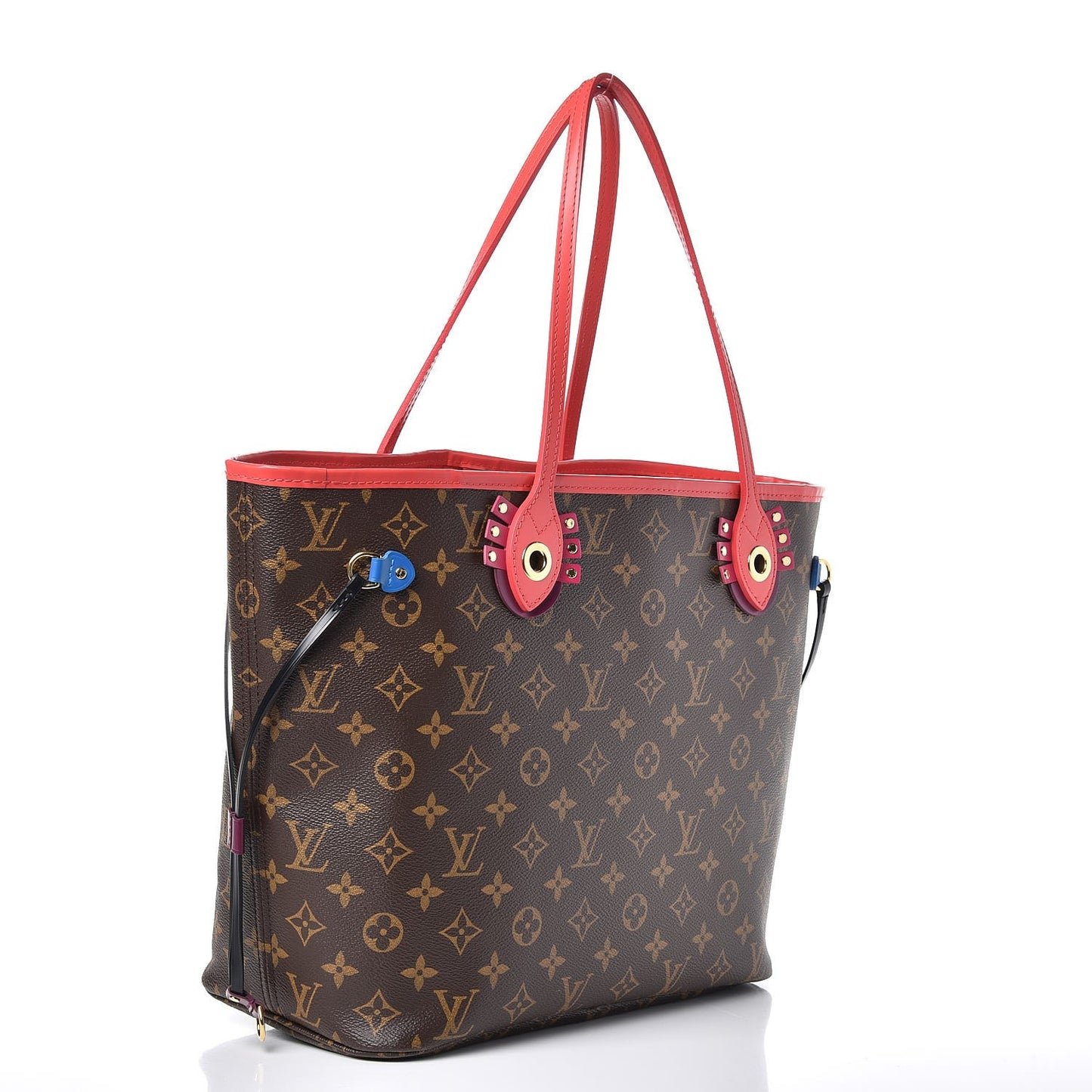 Monogram Totem Neo Neverfull MM Flamingo