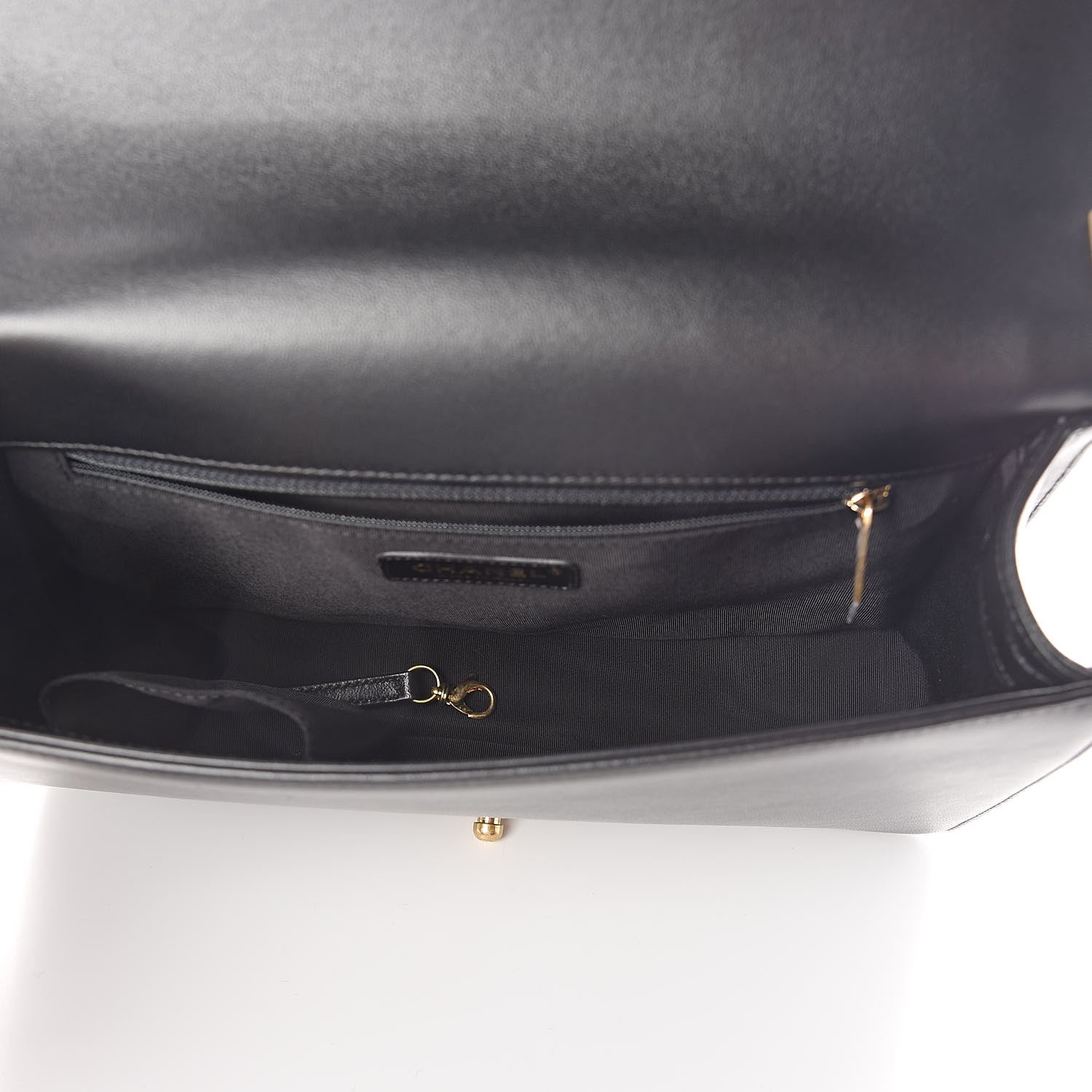 Chanel Lambskin Quilted Large Boy Flap Black 5 of 11
