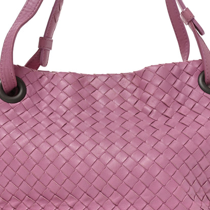 Bottega Veneta Nappa Intrecciato Small Garda Bag Pink 8 of 10