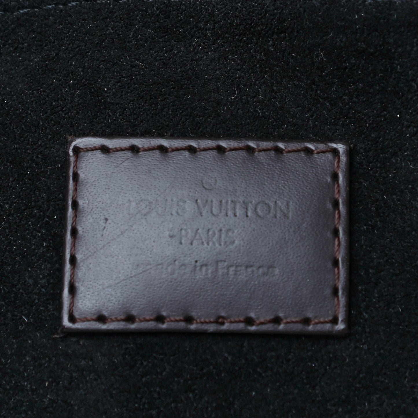 Cuir Taurillon Damier Ebene Normandy Black