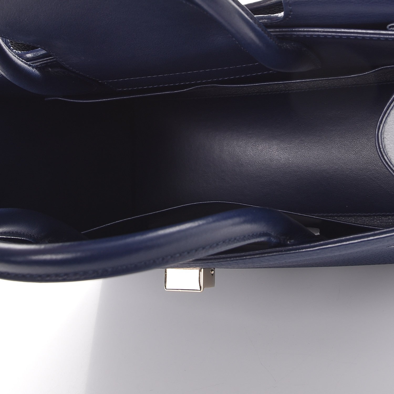 Christian Dior Bullcalf Medium Diorever Flap Navy 5 of 10