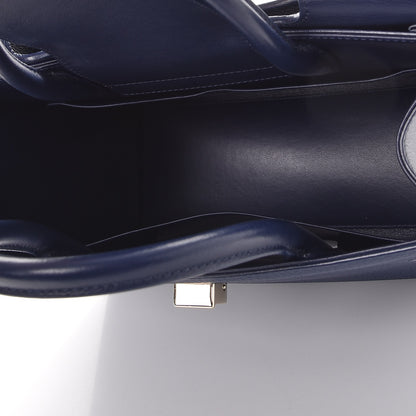 Christian Dior Bullcalf Medium Diorever Flap Navy 5 of 10
