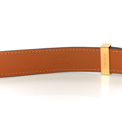 Hermes Madame Calfskin 24mm Collier De Chien Belt Gold 4 of 8