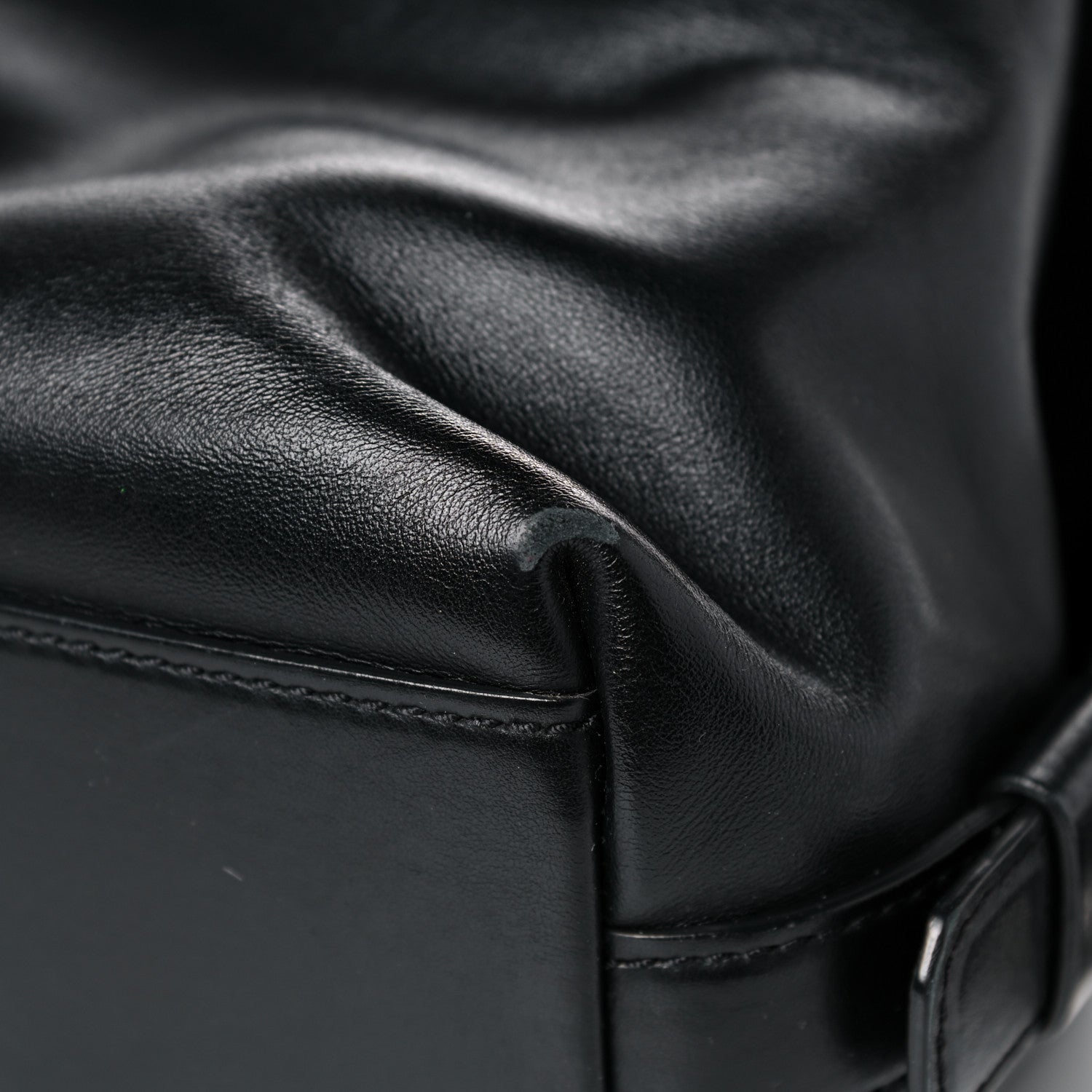 Givenchy Waxed Calfskin Medium Nightingale Logo Strap Black 11 of 19