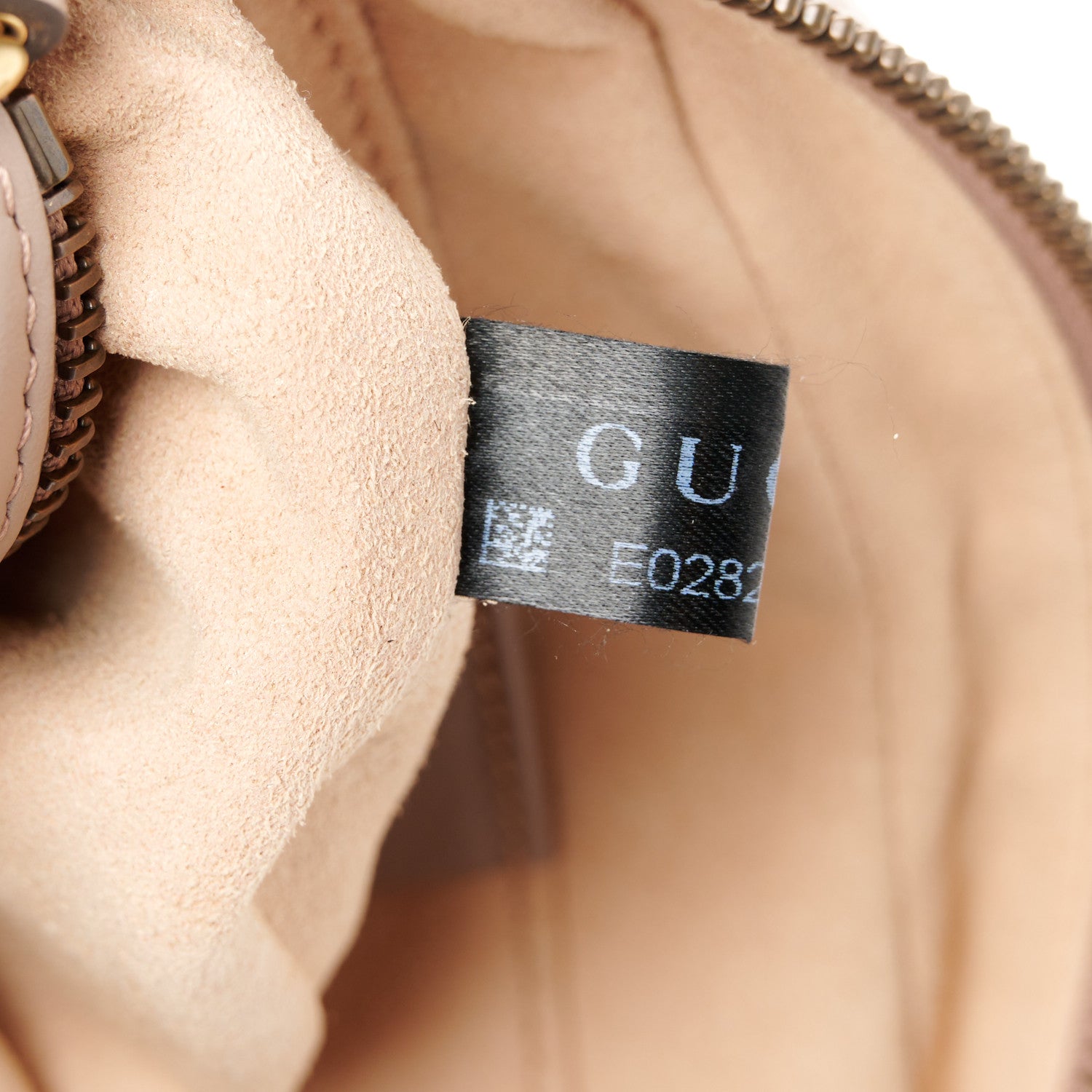 Gucci Calfskin Matelasse Mini GG Marmont Chain Shoulder Bag Nude 8 of 11