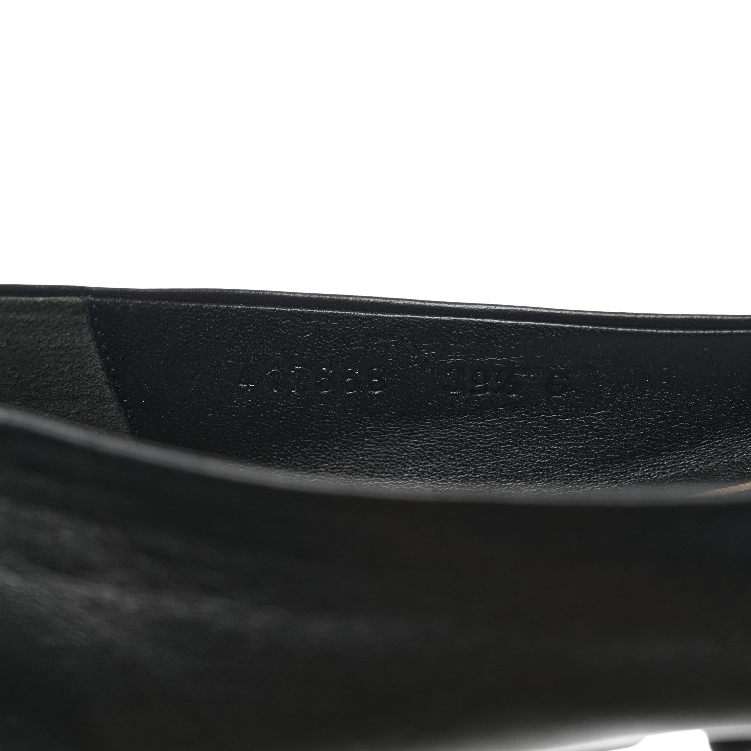 Gucci Calfskin Bayadere Bee Ballerina Flats 39.5 Black 9 of 10