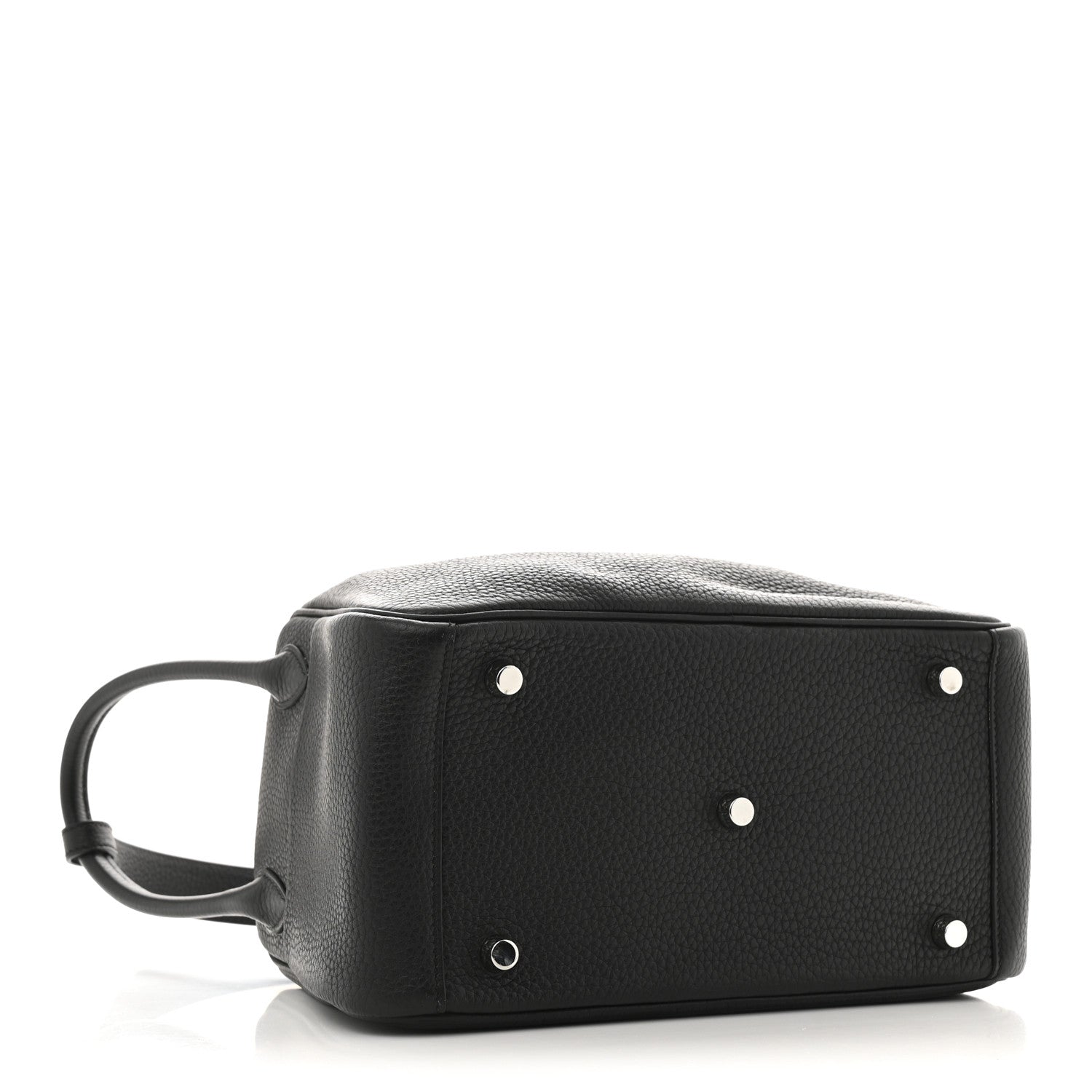 Hermes Taurillon Clemence Lindy 26 Black 4 of 11