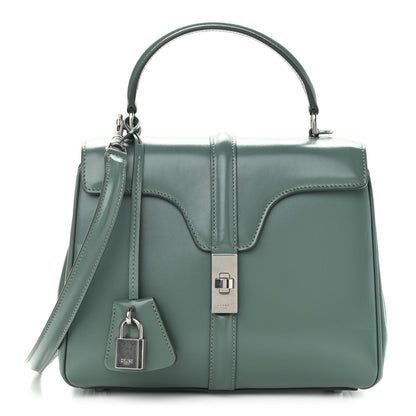 Celine Satinated Calfskin Small 16 Top Handle Bag Celadon 1 of 11