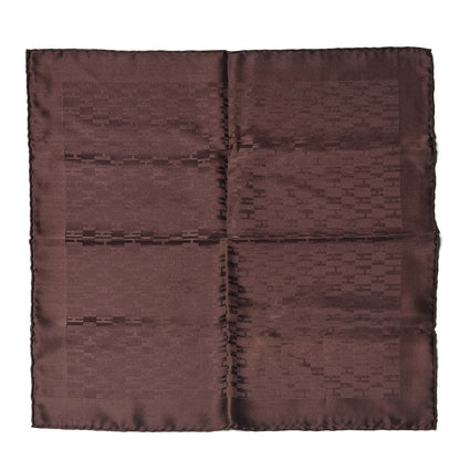 Hermes Silk Faconnee Pocket Square 1 of 3