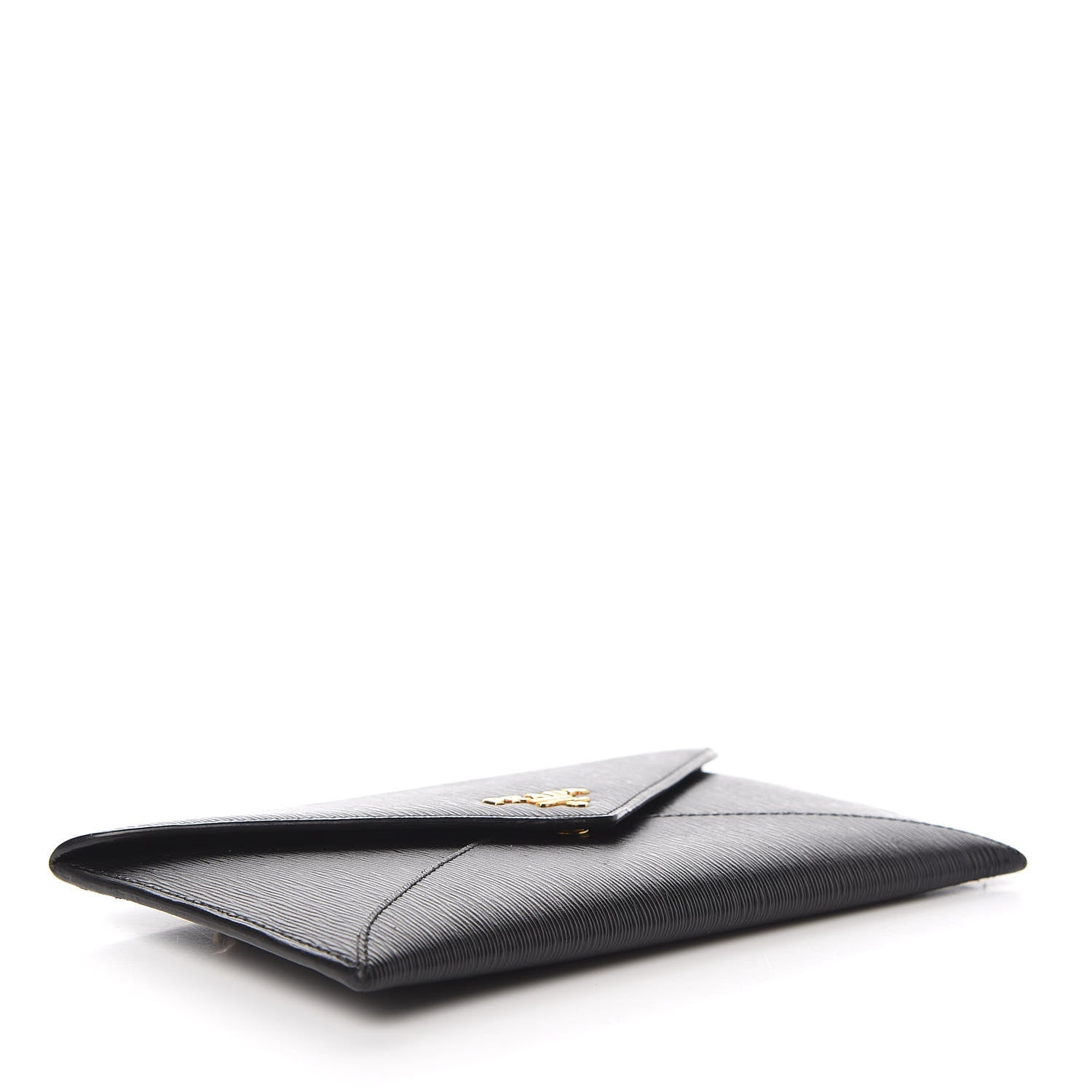 Prada Vitello Move Envelope Wallet Black 3 of 6